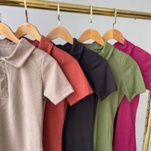 Gola Polo com Botões